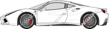 Ferrari 488 GTB Coupé, actuel (depuis 2015)
