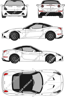 Ferrari California T, Cabrio, 2 Doors (2014)