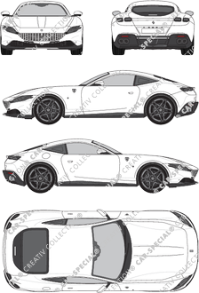 Ferrari Roma, actual (desde 2020) (Ferr_017)