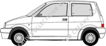 Fiat Cinquecento u. Elettra Hatchback, 1991–1998