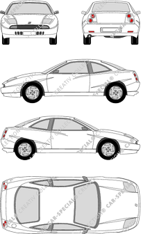 Fiat Coupé, Coupé, 2 Doors (1994)