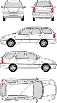 Fiat Palio Weekend, 1996–2001 (Fiat_012)