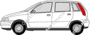 Fiat Punto Hatchback, 1997–1999