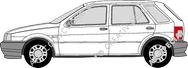 Fiat Tipo Hatchback, 1993–1995