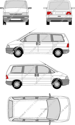 Fiat Ulysse, station wagon, 5 Doors (1994)