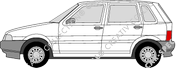 Fiat Uno Hatchback, 1989–1995