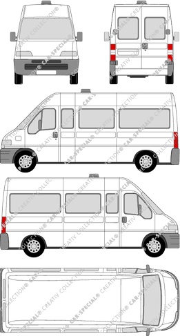 Fiat Ducato Kleinbus, 1994–2002 (Fiat_037)