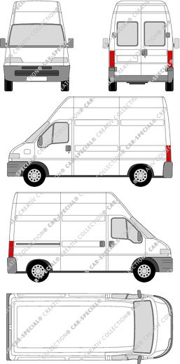 Fiat Ducato furgone, 1994–2002 (Fiat_043)