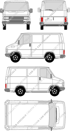 Fiat Talento van/transporter, 1982–1994 (Fiat_052)
