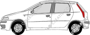 Fiat Punto Hatchback, 1999–2003