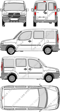 Fiat Doblò Hochdachkombi, 2001–2006 (Fiat_061)