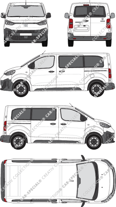 Fiat Scudo Kleinbus, attuale (a partire da 2024) (Fiat_1010)