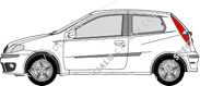 Fiat Punto Hatchback, 2003–2007