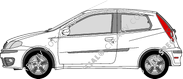 Fiat Punto Hatchback, 2003–2007