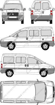 Fiat Scudo microbús, 2004–2007 (Fiat_112)