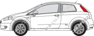 Fiat Punto Hatchback, 2005–2009