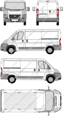 Fiat Ducato, furgone, L2H1, 2 Sliding Doors (2006)