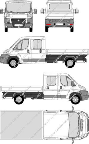 Fiat Ducato catre, 2006–2014 (Fiat_158)