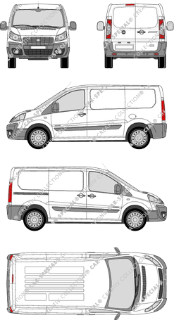 Fiat Scudo Kastenwagen, 2007–2016 (Fiat_162)