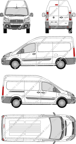 Fiat Scudo Kastenwagen, 2007–2016 (Fiat_166)