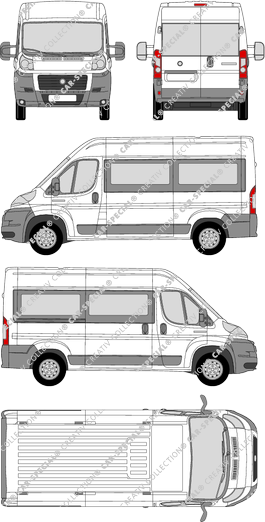 Fiat Ducato minibus, 2006–2014 (Fiat_176)