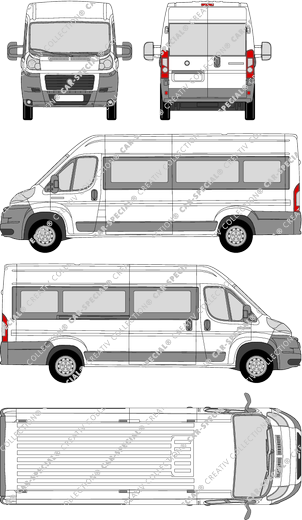 Fiat Ducato minibus, 2006–2014 (Fiat_182)
