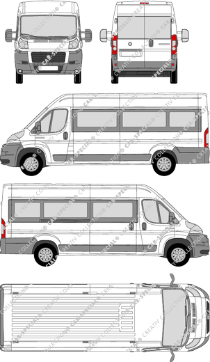 Fiat Ducato Kleinbus, 2006–2014 (Fiat_182)