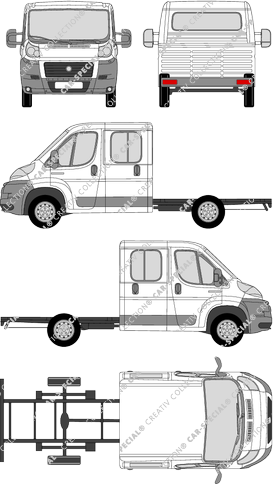 Fiat Ducato Châssis pour superstructures, 2006–2014 (Fiat_197)