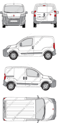 Fiat Fiorino van/transporter, 2008–2016 (Fiat_200)