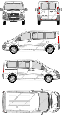 Fiat Scudo minibus, 2007–2016 (Fiat_209)