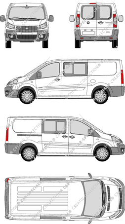 Fiat Scudo minibus, 2007–2016 (Fiat_217)