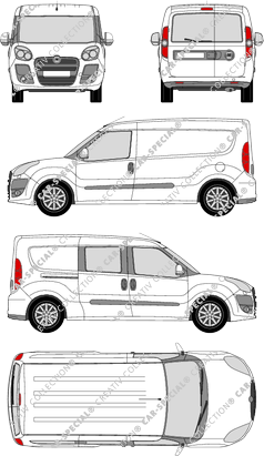 Fiat Doblò Kastenwagen, 2010–2015 (Fiat_253)