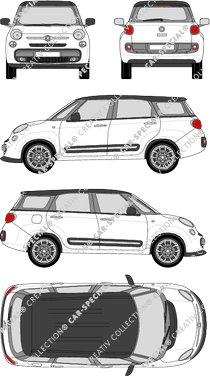 Fiat 500L, 2013–2017 (Fiat_265)