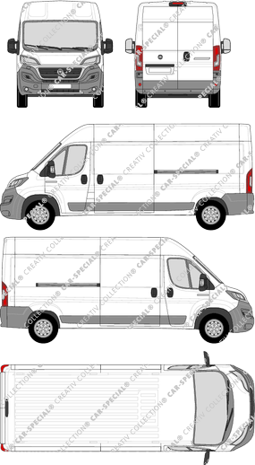 Fiat Ducato furgón, 2014–2021 (Fiat_306)