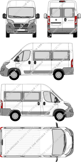 Fiat Ducato camionnette, 2014–2021 (Fiat_332)