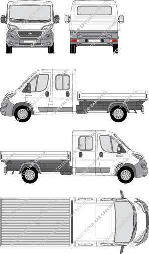 Fiat Ducato catre, 2014–2021 (Fiat_344)