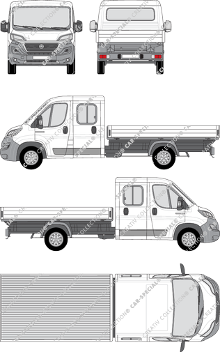 Fiat Ducato catre, 2014–2021 (Fiat_345)