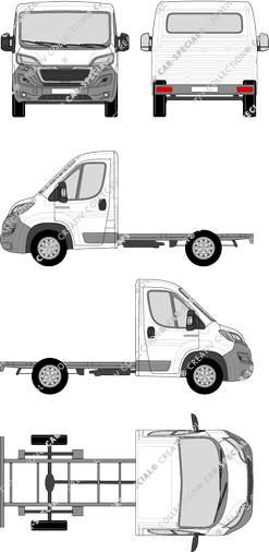 Fiat Ducato Châssis pour superstructures, 2014–2021 (Fiat_346)