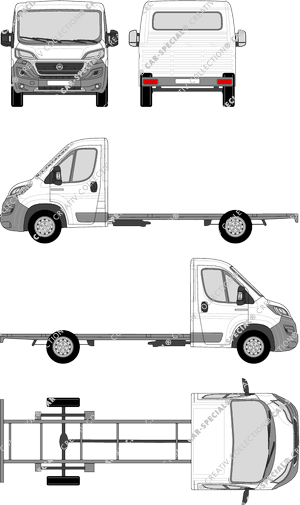 Fiat Ducato Chassis for superstructures, 2014–2021 (Fiat_349)
