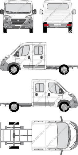 Fiat Ducato Chasis para superestructuras, 2014–2021 (Fiat_350)