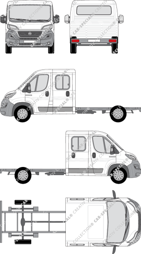 Fiat Ducato Fahrgestell für Aufbauten, 2014–2021 (Fiat_351)