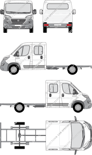 Fiat Ducato Châssis pour superstructures, 2014–2021 (Fiat_352)