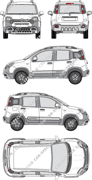 Fiat Panda Hatchback, 2015–2020 (Fiat_355)