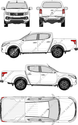 Fiat Fullback Pick-up, actuel (depuis 2016) (Fiat_427)