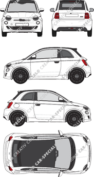 Fiat 500 Descapotable hatchback, actual (desde 2020) (Fiat_483)