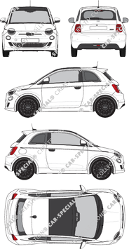 Fiat 500 Kombilimousine, aktuell (seit 2020) (Fiat_484)