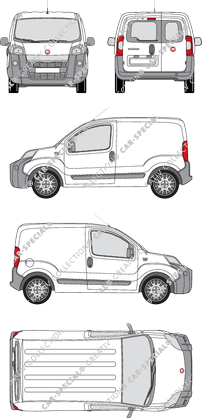 Fiat Fiorino van/transporter, 2008–2016 (Fiat_487)