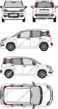 Fiat Panda, Hatchback, 5 Doors (2021)