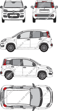 Fiat Panda Hayon, actuel (depuis 2021) (Fiat_501)