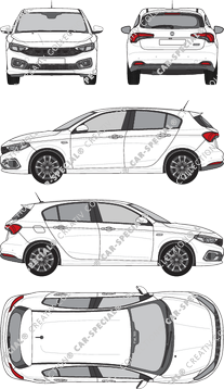 Fiat Tipo Kombilimousine, aktuell (seit 2021) (Fiat_503)